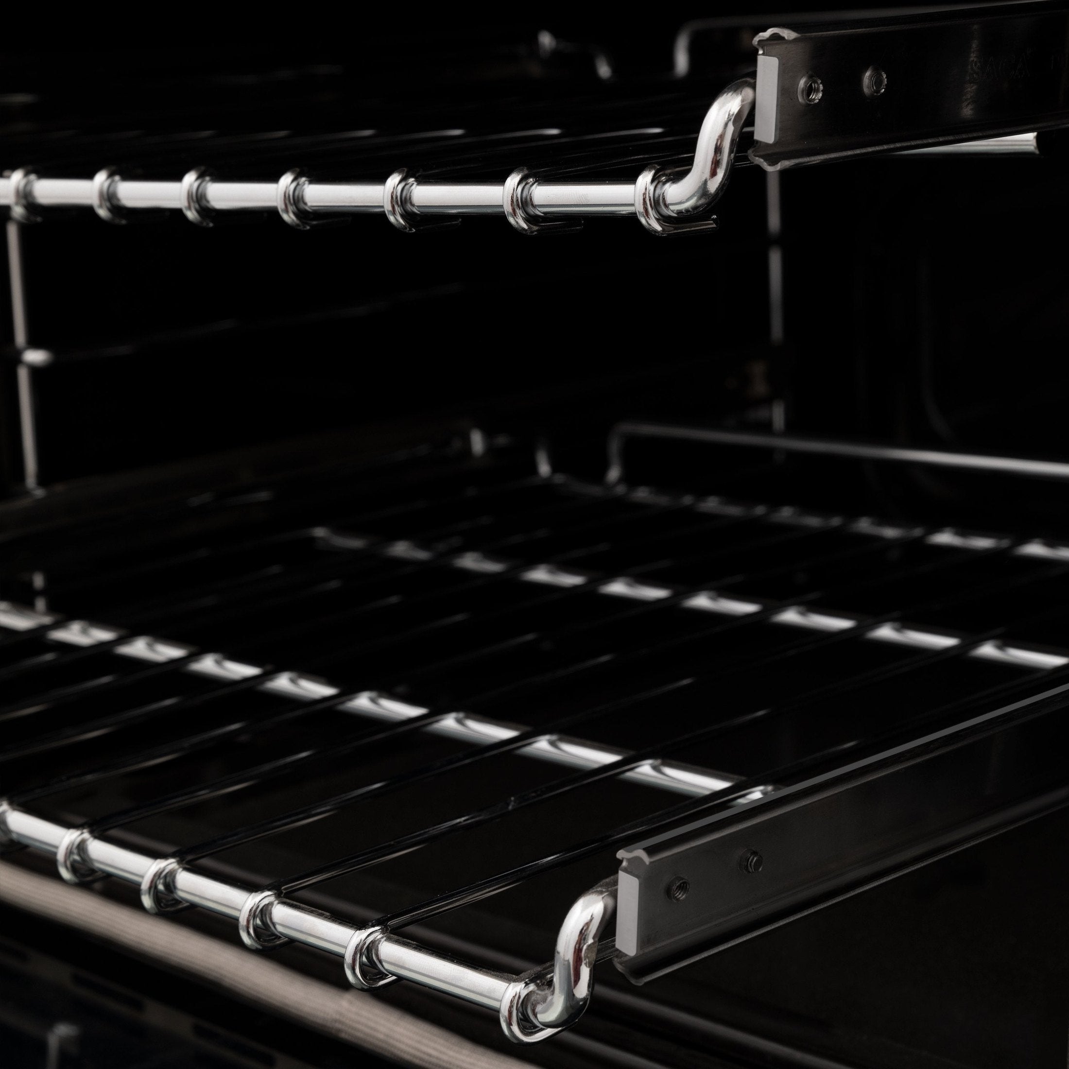 ZLINE Autograph Edition 36" 4.6 cu. ft. Range with Gas Stove and Gas Oven in Black Stainless Steel with Accents