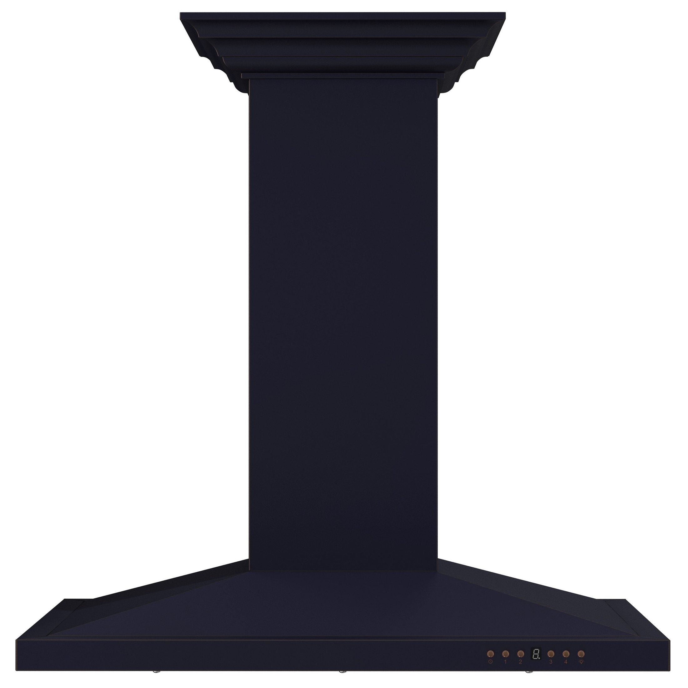 ZLINE Designer Series Oil-Rubbed Bronze Island Mount Range Hood