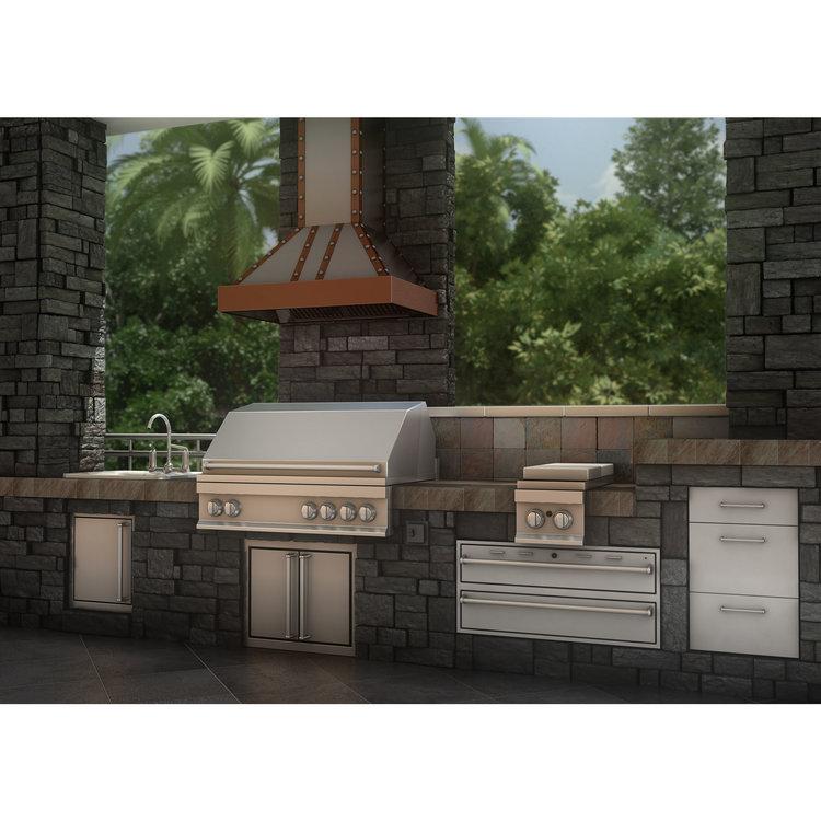 ZLINE Designer Series Wall Mount Range Hood - 655-SCCCS-36