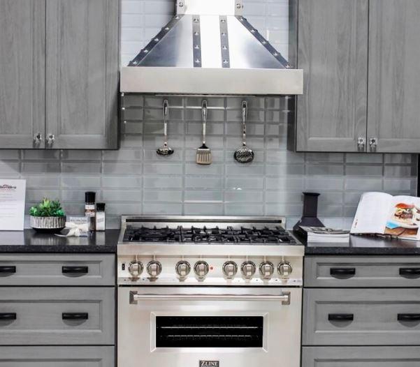 ZLINE Designer Series Wall Mount Range Hood in Dura Snow Stainless Steel - 655-4SSSS
