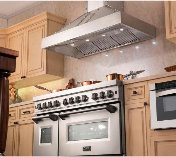 ZLINE Designer Series Wall Mount Range Hood in Dura Snow Stainless Steel - 655-4SSSS