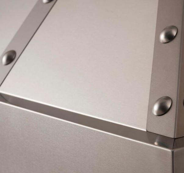 ZLINE Designer Series Wall Mount Range Hood in Dura Snow Stainless Steel - 655-4SSSS