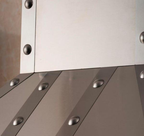 ZLINE Designer Series Wall Mount Range Hood in Dura Snow Stainless Steel - 655-4SSSS