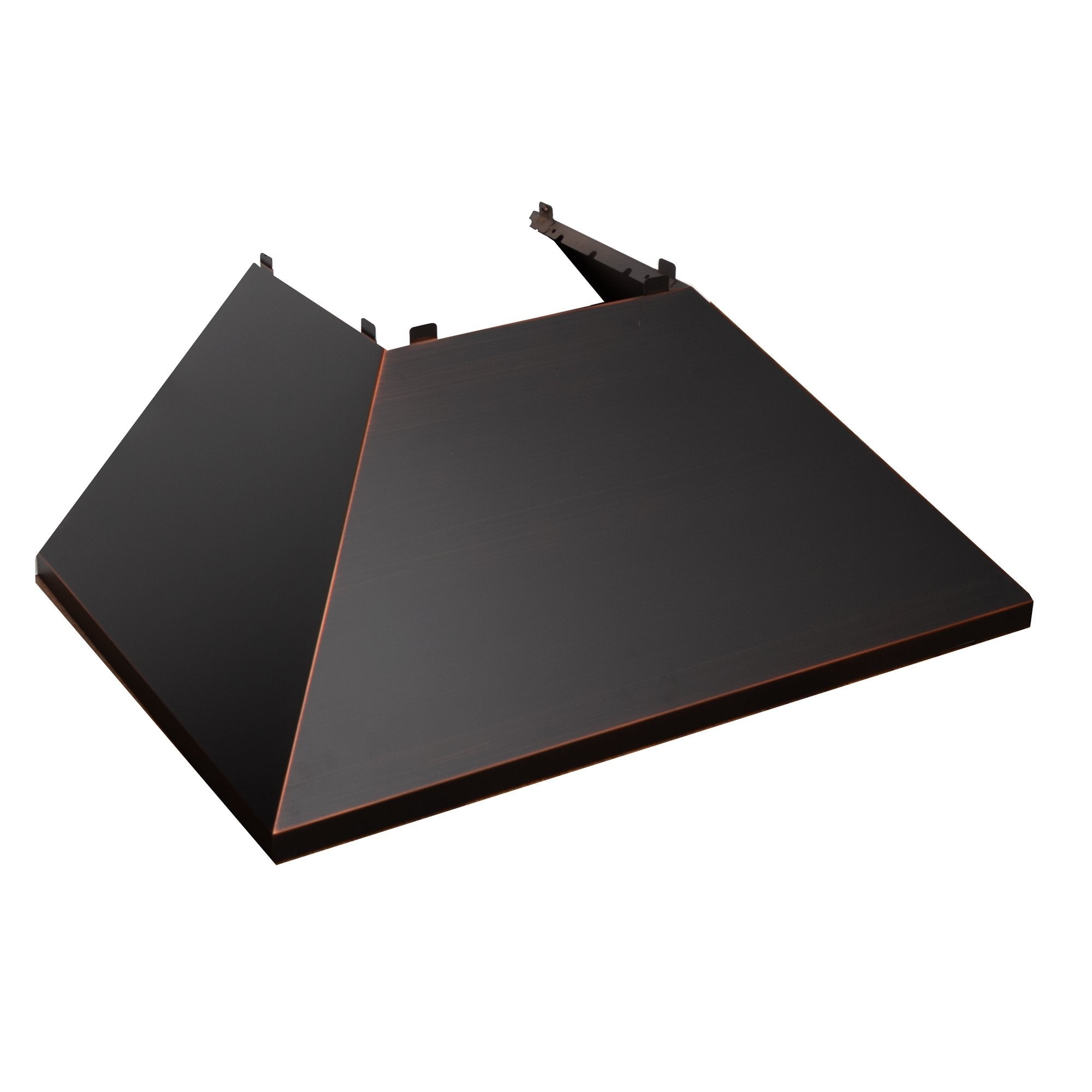 ZLINE DuraSnow Stainless Steel Range Hood with Oil Rubbed Bronze Shell