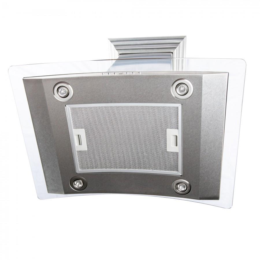 ZLINE Island Mount Range Hood in DuraSnow Stainless Steel & Glass