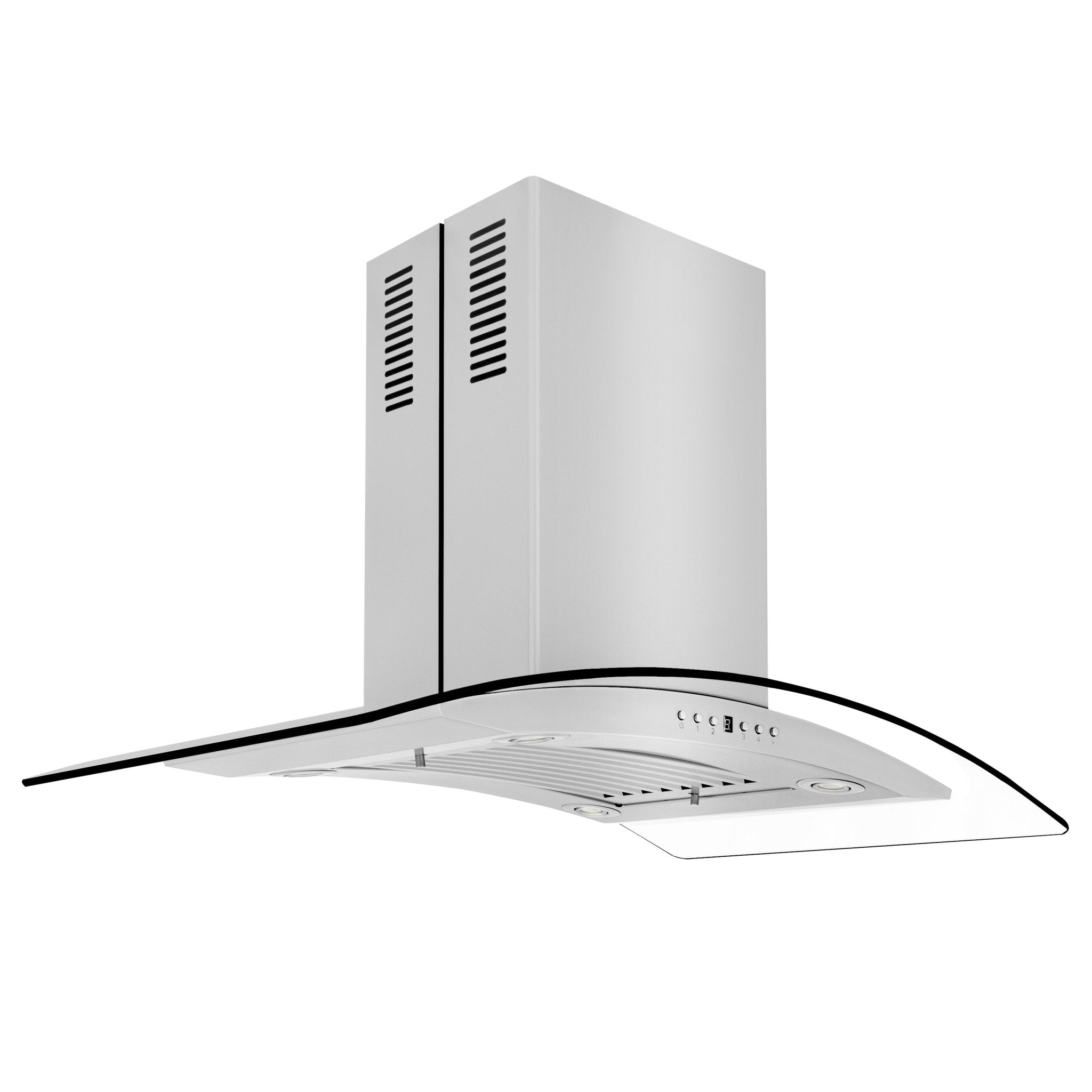 ZLINE Island Mount Range Hood in Stainless Steel & Glass
