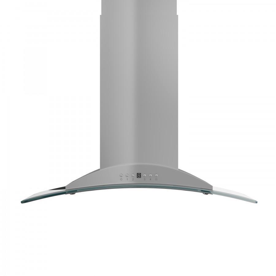 ZLINE Island Mount Range Hood in Stainless Steel & Glass