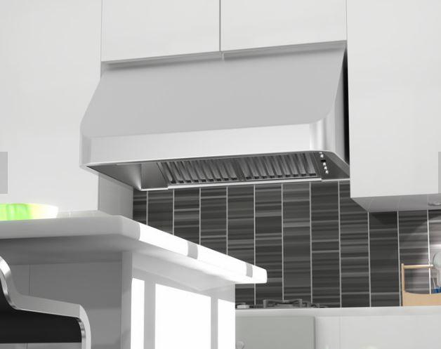 ZLINE Outdoor Under Cabinet Range Hood in Stainless Steel - 488-304-42
