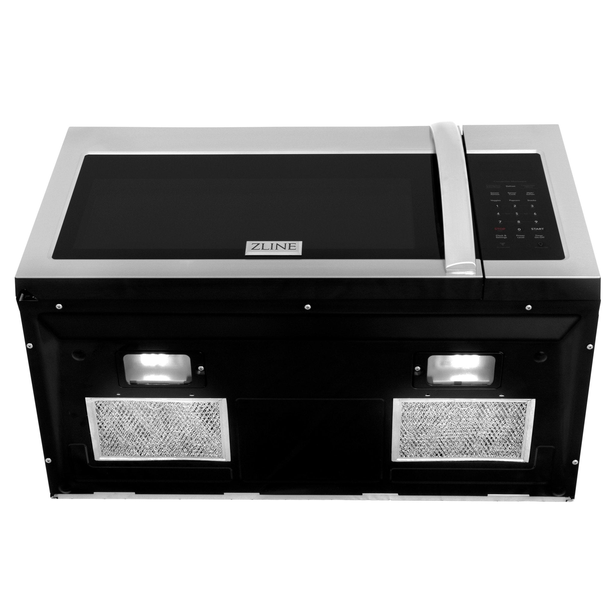 ZLINE Over the Range Convection Microwave Oven 30" in Stainless Steel with Modern Handle and Sensor Cooking MWO-OTR