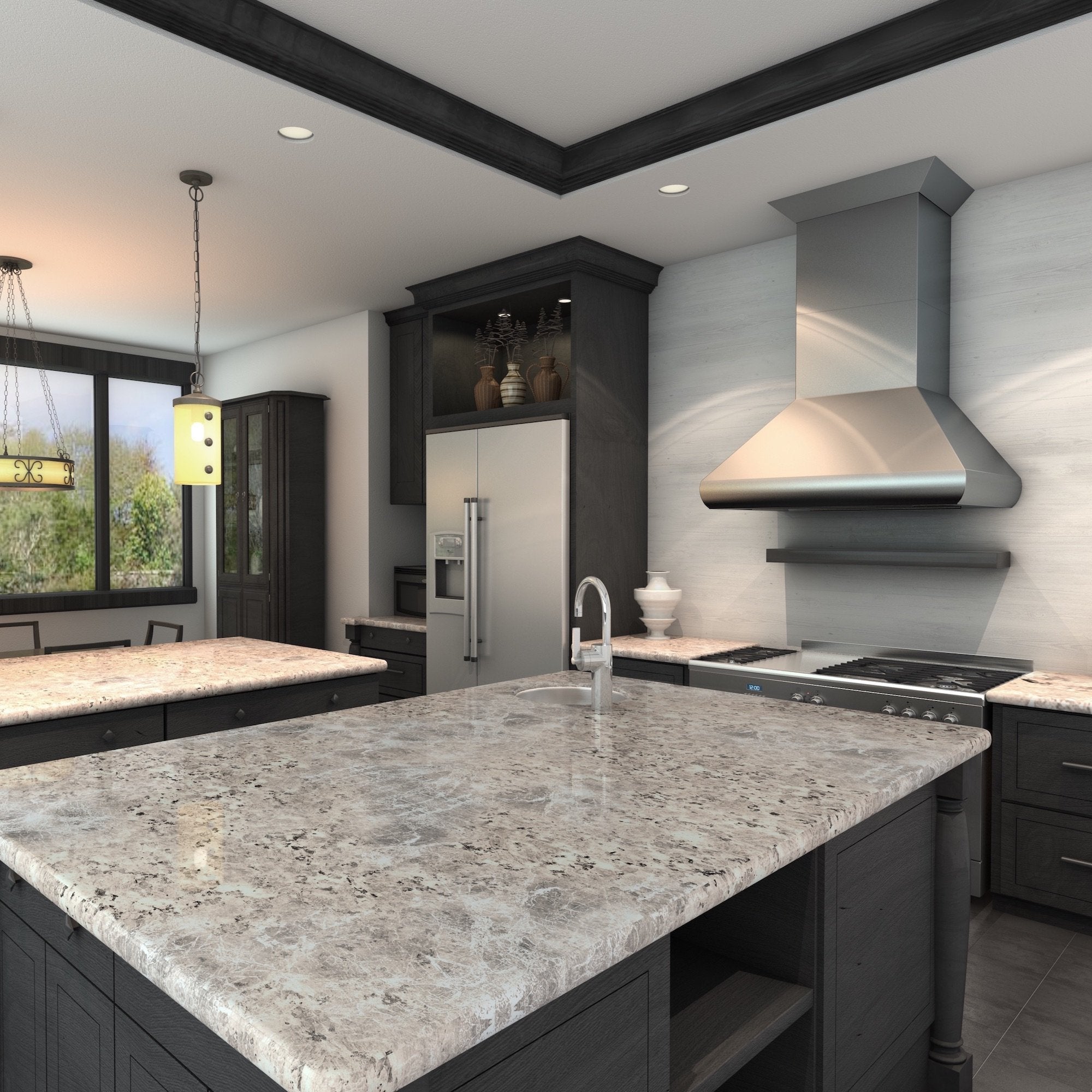ZLINE Professional Wall Mount Range Hood in Stainless Steel