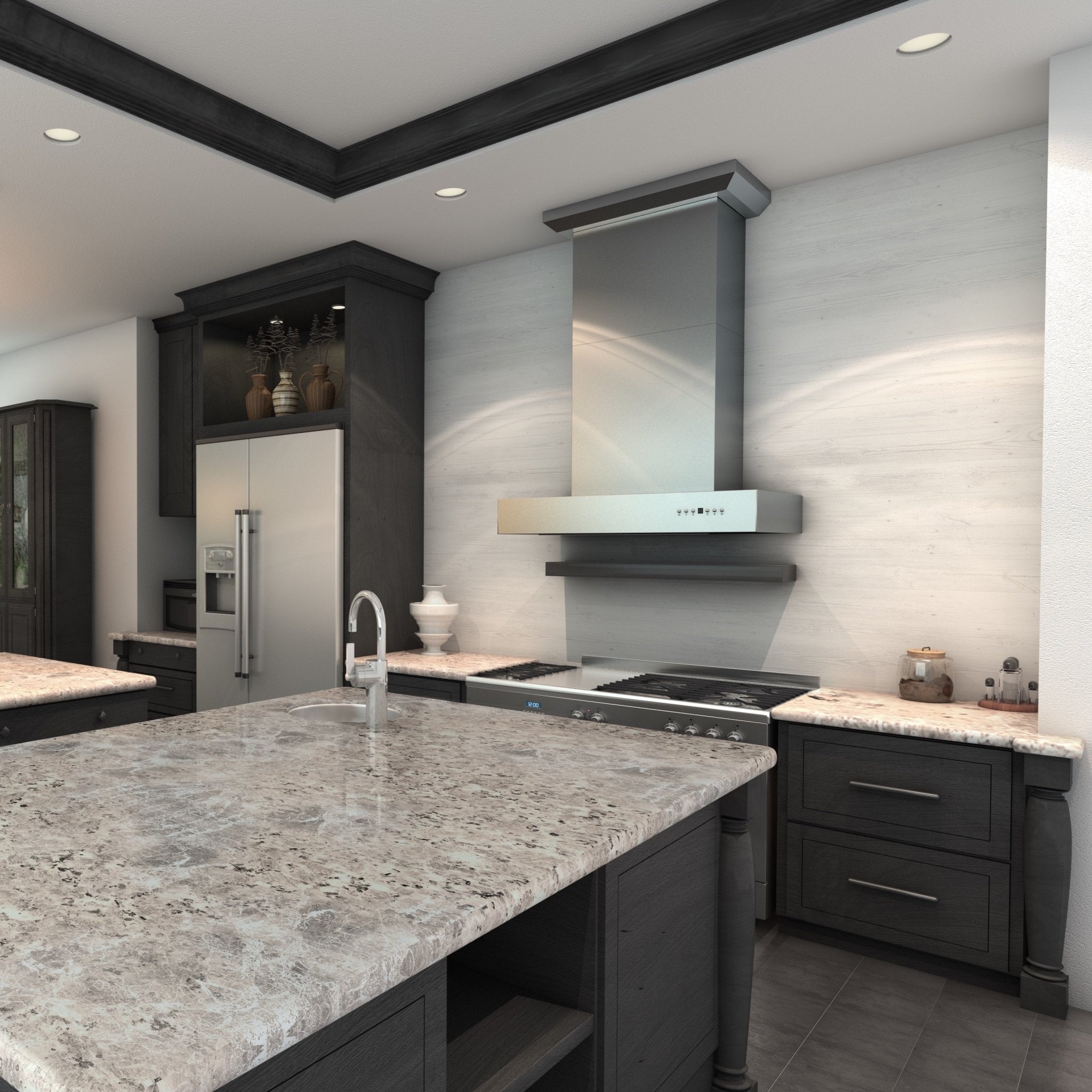 ZLINE Professional Wall Mount Range Hood in Stainless Steel - KECOM