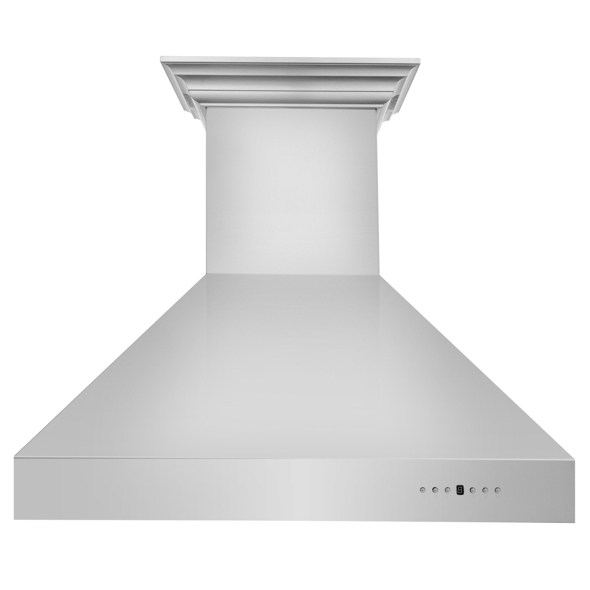 ZLINE Professional Wall Mount Range Hood in Stainless Steel with Built-in CrownSound Bluetooth Speakers - 667CRN-BT