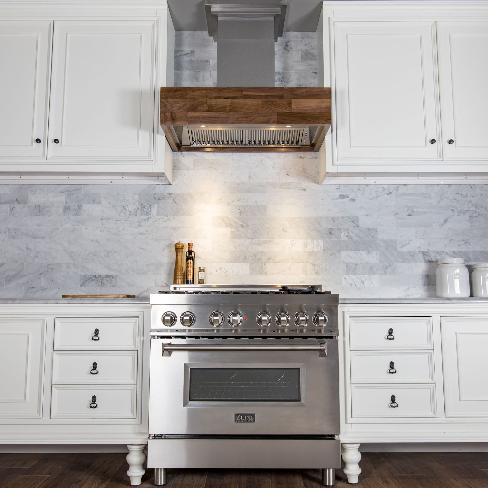 ZLINE Remote Blower Designer Series Wooden Wall Mount Range