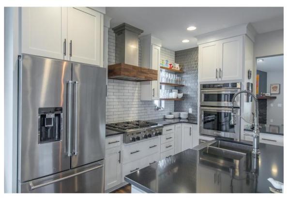 ZLINE Remote Blower Designer Series Wooden Wall Mount Range Hood in Butcher Block - 681W-RS-36-400