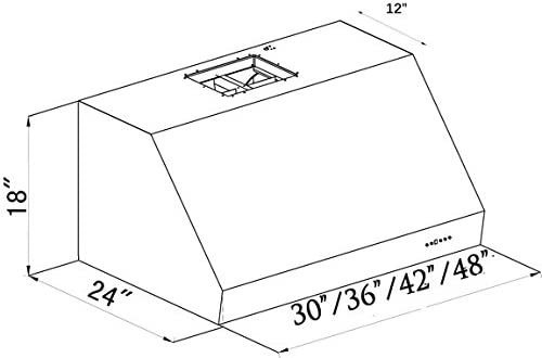ZLINE Under Cabinet Range Hood in Stainless Steel - 685