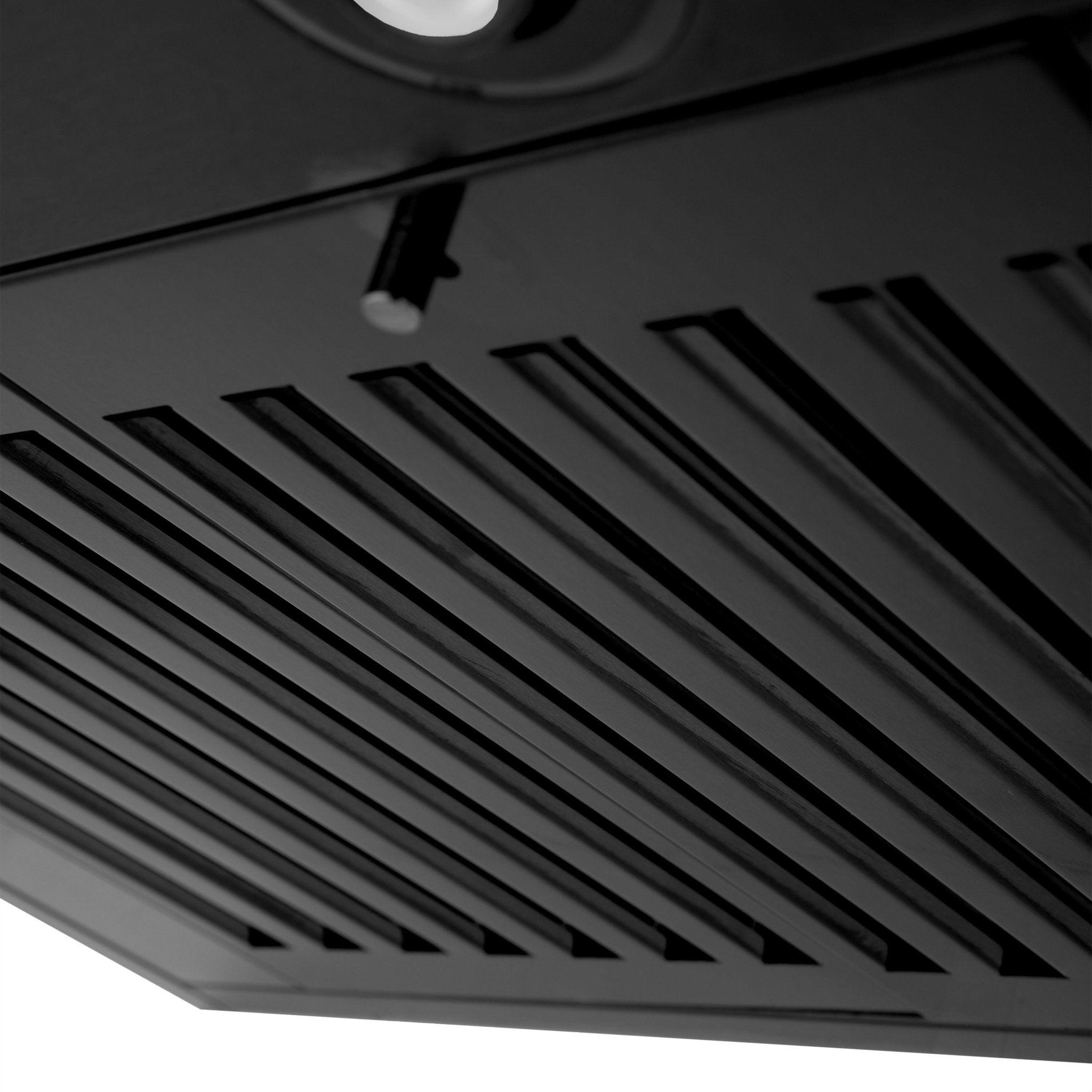 ZLINE Wall Mount Range Hood in Black Stainless Steel