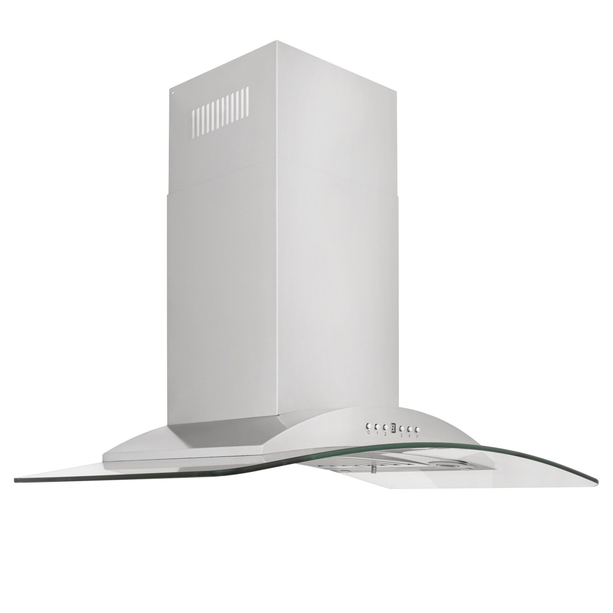 ZLINE Wall Mount Range Hood in Stainless Steel & Glass - KN