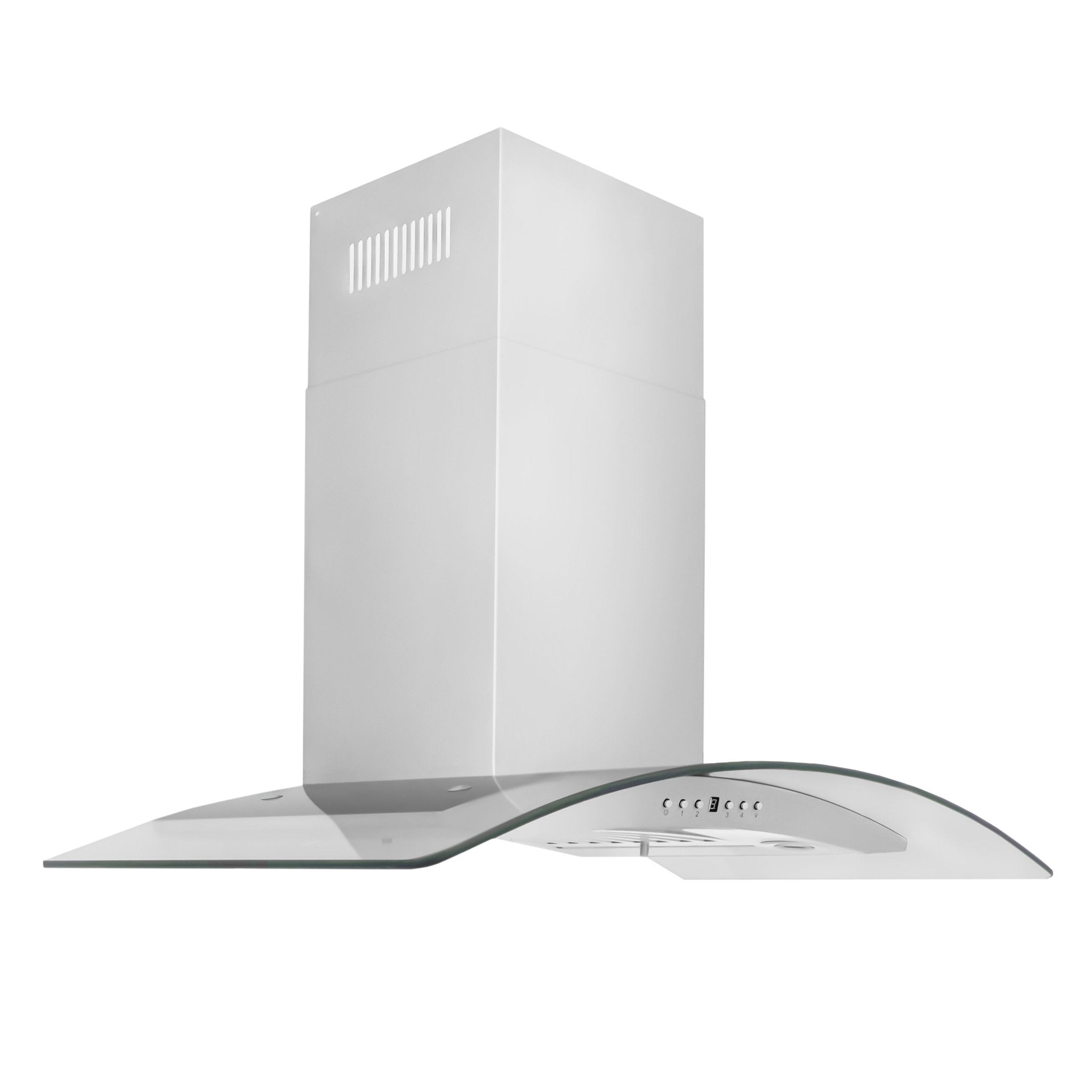 ZLINE Wall Mount Range Hood in Stainless Steel & Glass - KN4