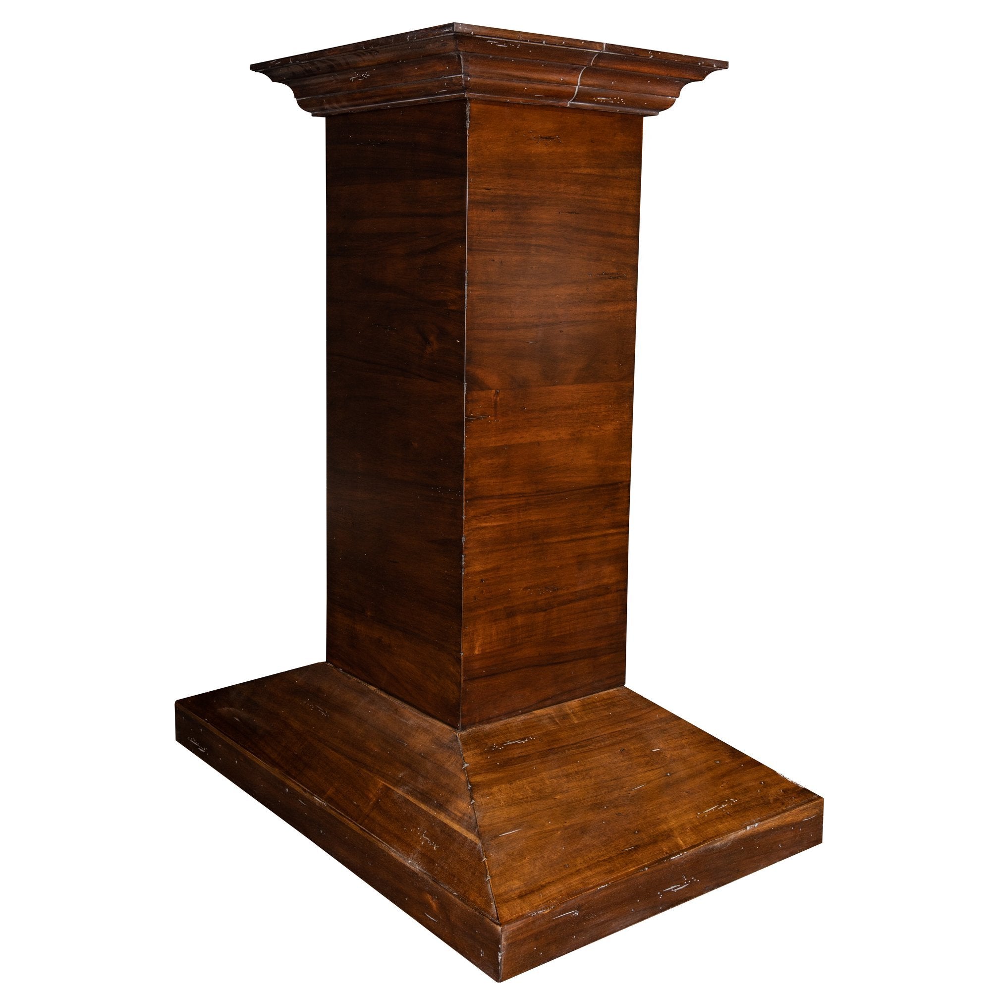 ZLINE Wooden Island Mount Range Hood in Walnut - Includes Remote Motor - KBiRR-RS-400