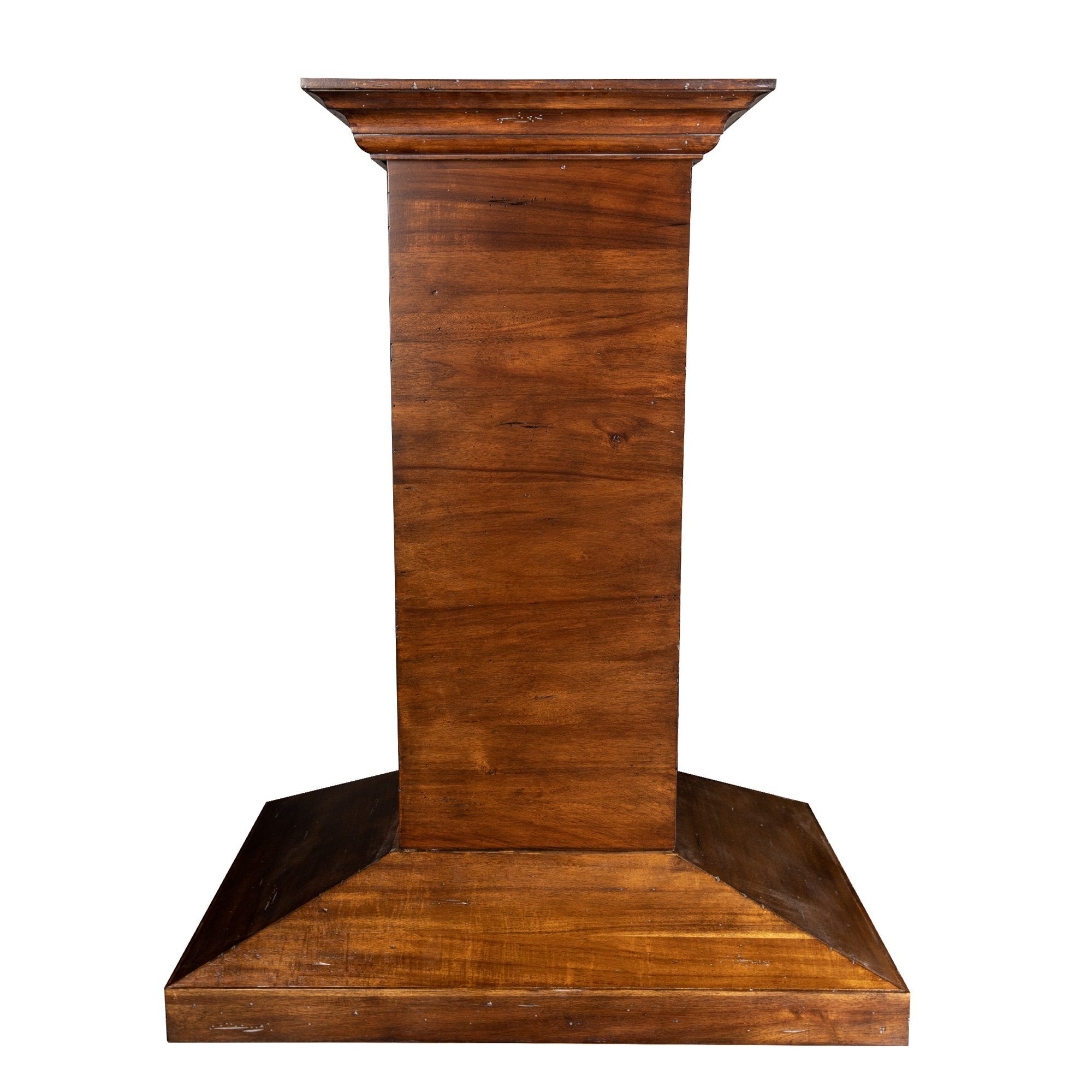 ZLINE Wooden Island Mount Range Hood in Walnut - KBiRR-RD