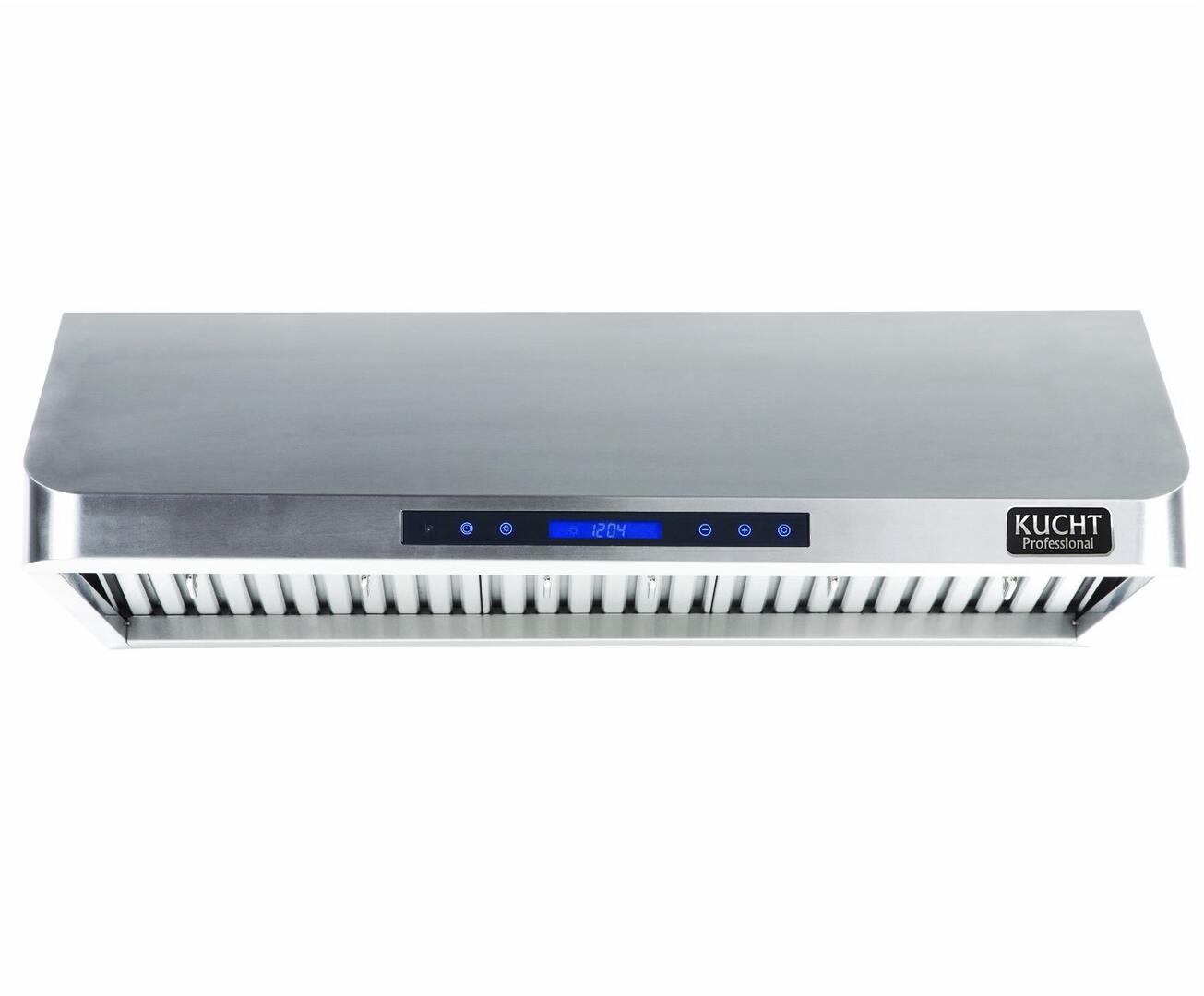 Kucht 48-Inch Under Cabinet Range Hood 900 CFM in Stainless Steel & Silver KRH481A