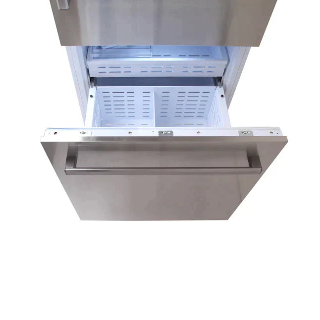 Kucht 30-Inch 17 Cu. Ft. Built-In Refrigerator in Stainless Steel KR300SD, K30SSP, K30SSH