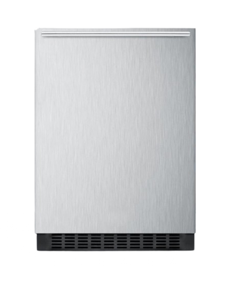 Summit 24" Wide Frost-Free Built-In All-Refrigerator With Horizontal Handle - FF64BXCSSHH