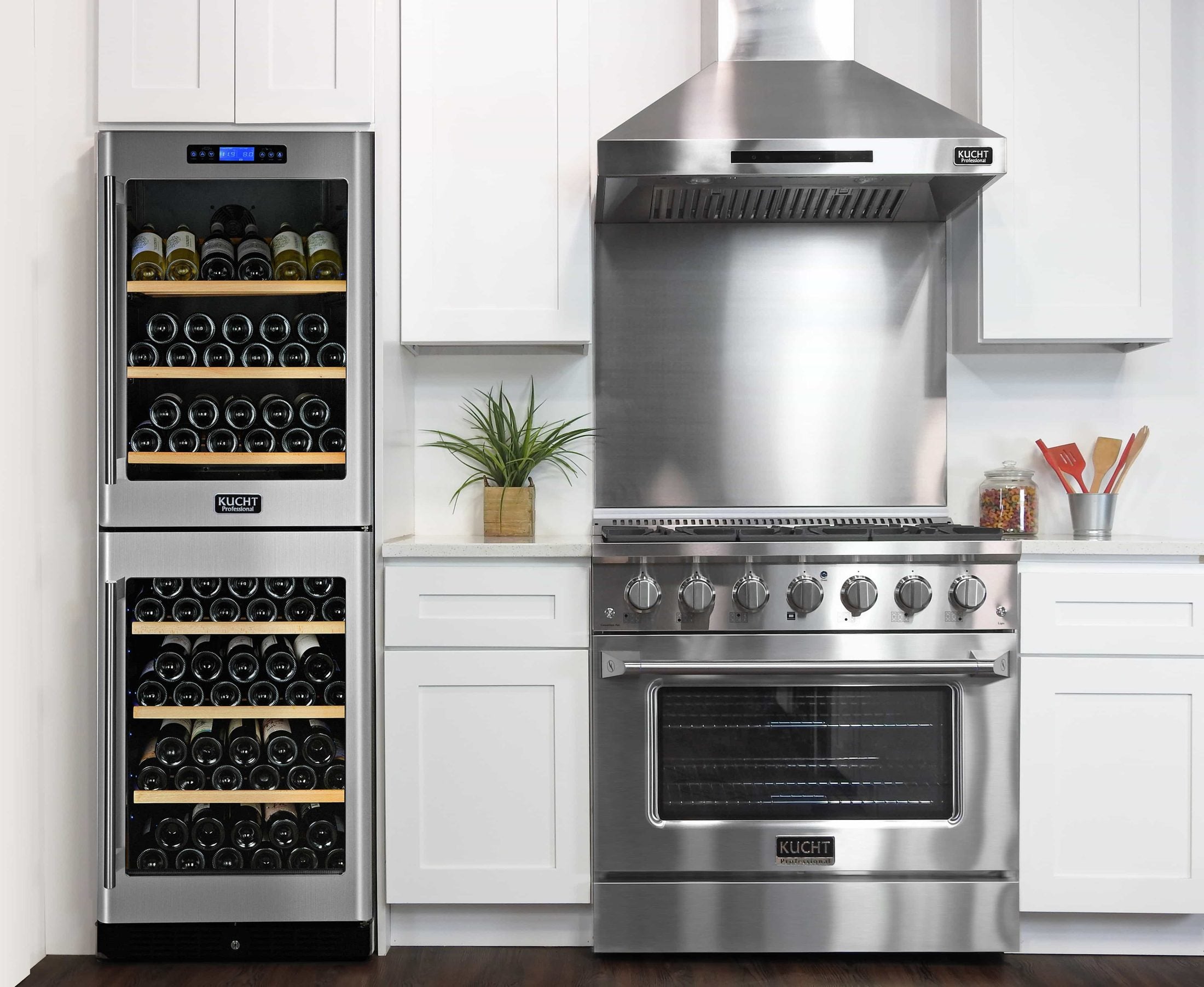 Kucht 36-Inch Pro-Style Dual Fuel Range in Stainless Steel KDF362-S