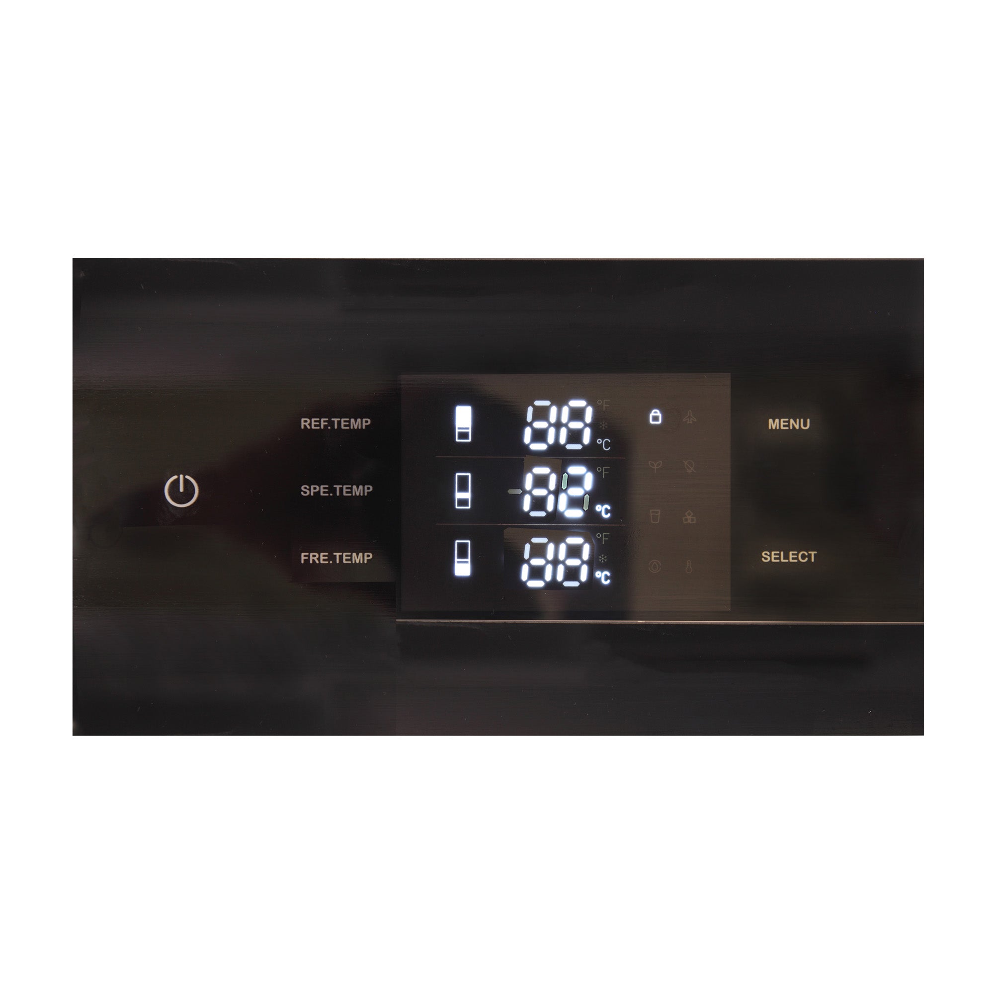 Kucht 36-Inch Built-In Refrigerator in Custom Panel Ready, Bottom Freezer, Counter Depth with Ice Maker KR360SD