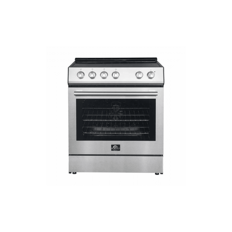 Forno Leonardo Espresso 30-Inch Electric Range with 5.0 cu. Ft. Electric Oven - FFSEL6012-30