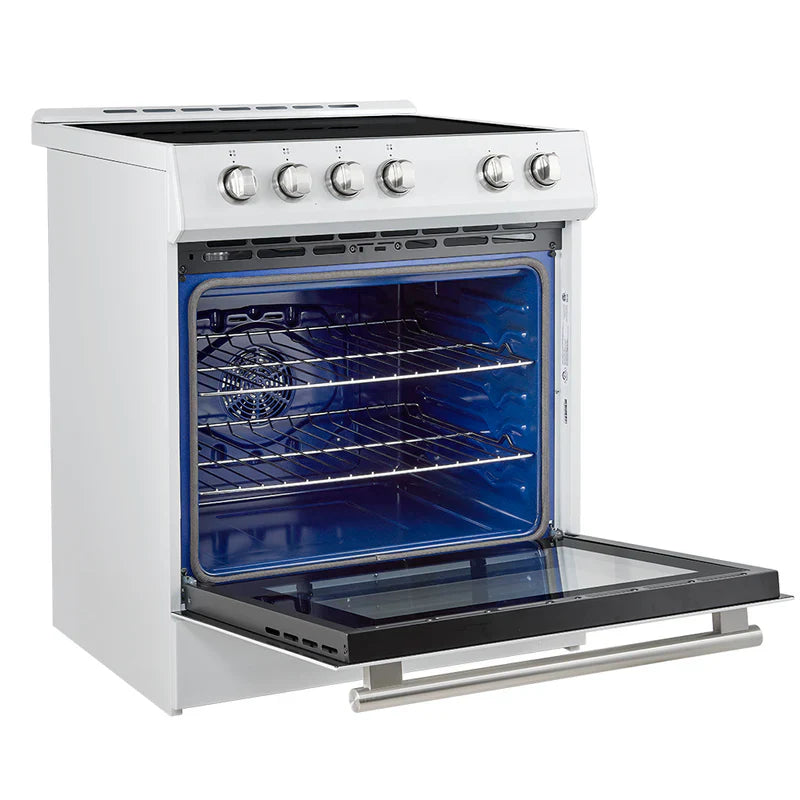 FORNO Leonardo Espresso 30" Slide-In Electric Induction in Stainless-Steel - FFSIN0982-30