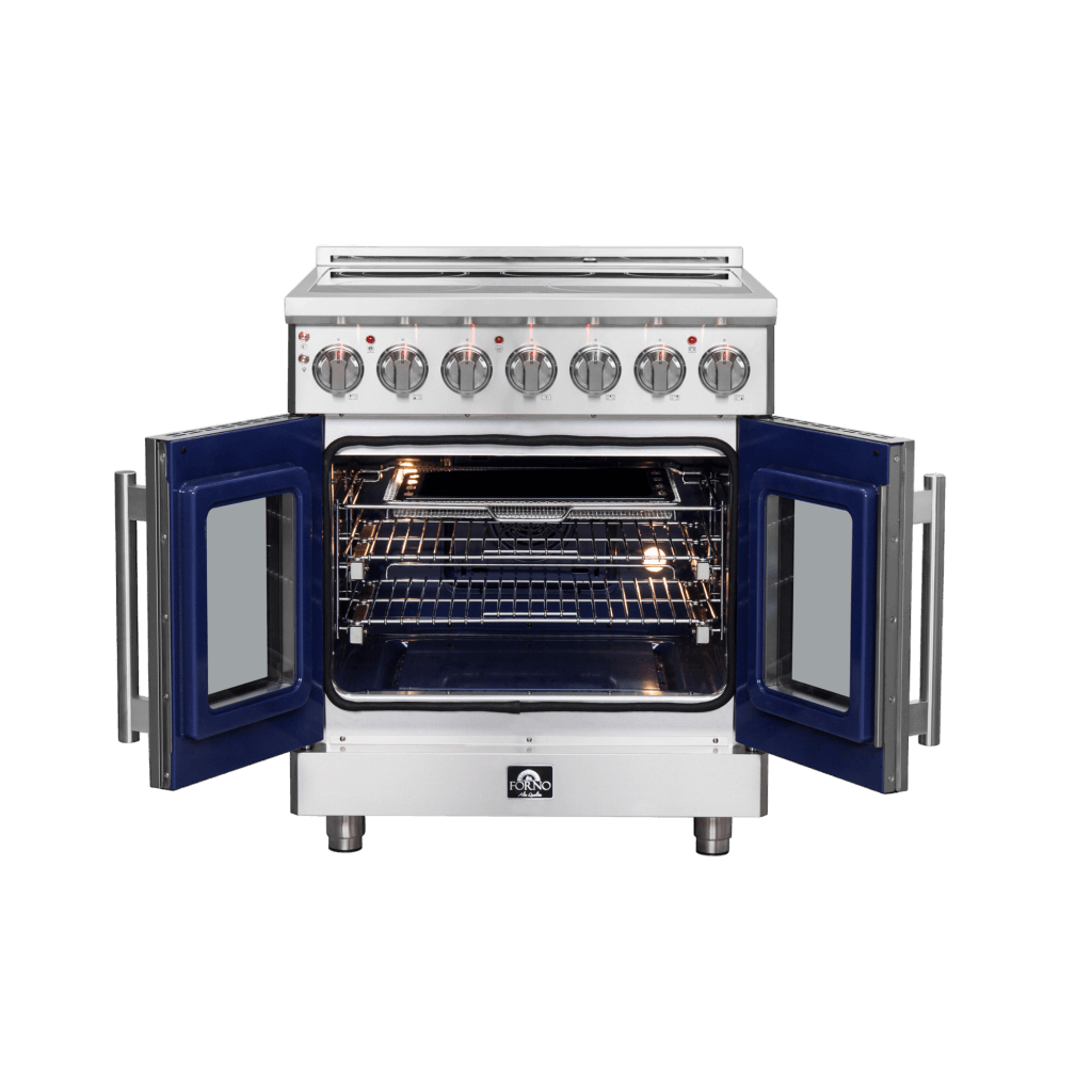 FORNO Massimo 30" Freestanding French Door Electric Range - FFSEL6955-30