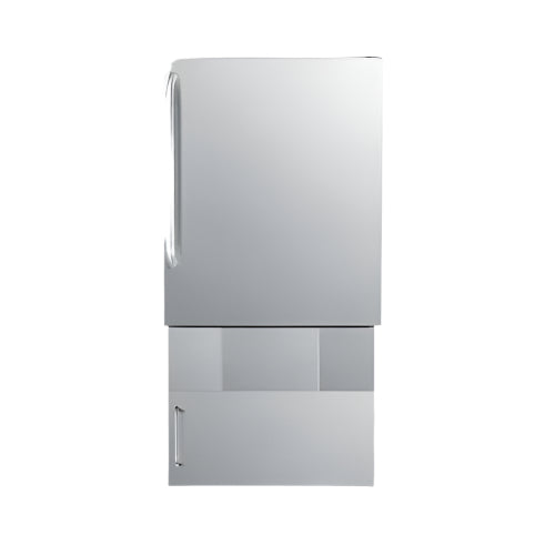 Summit 12 lb. Drain-Free Outdoor Icemaker ADA Compliant