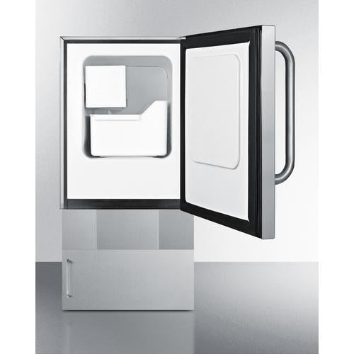 Summit 12 lb. Drain-Free Outdoor Icemaker ADA Compliant