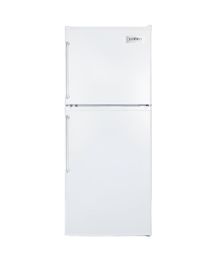 Summit 19" Wide Two-Door Refrigerator-Freezer with Towel Bar Handles