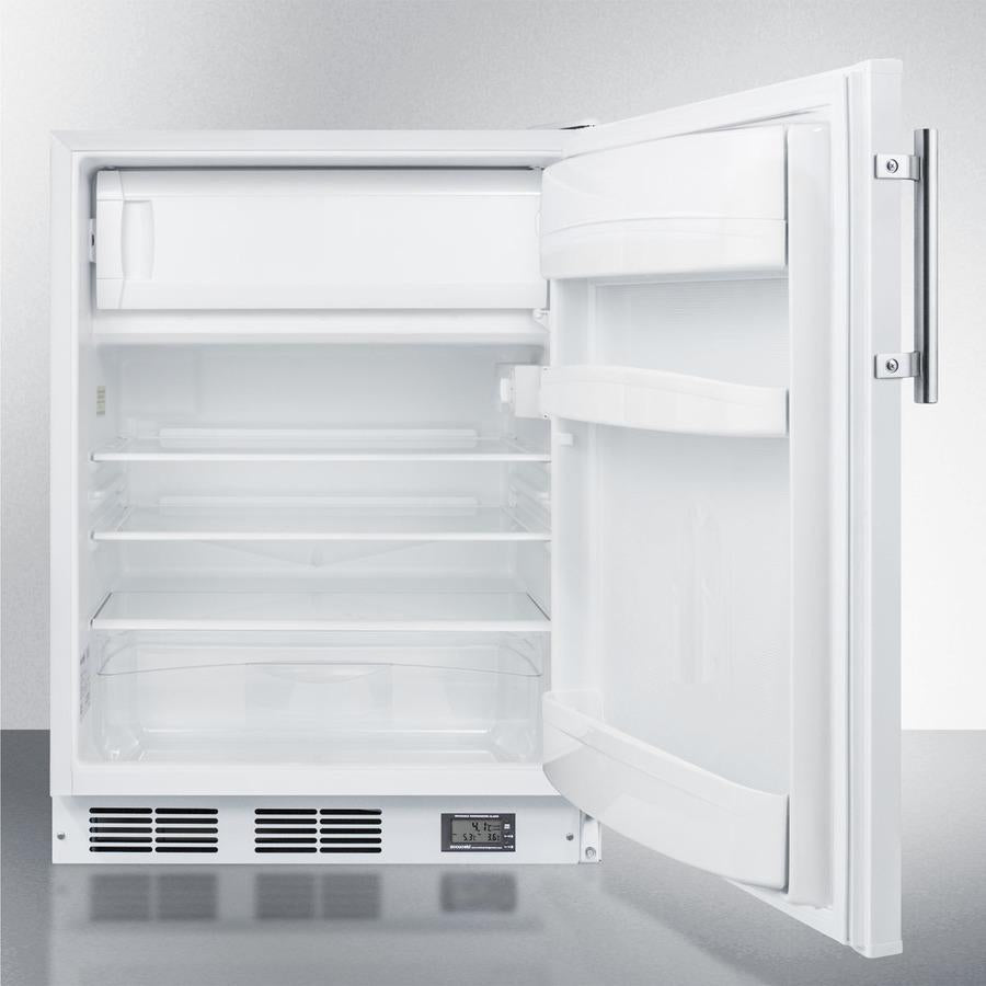 Summit 24" Wide Break Room Refrigerator-Freezer ADA Compliant