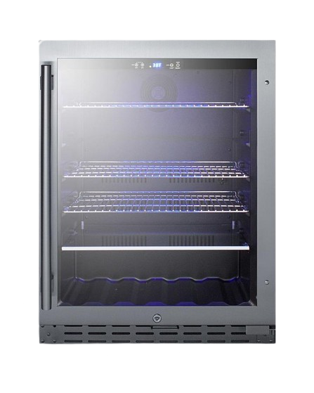 Summit 24" Wide Built-In Beverage Cooler ADA Compliant - ALBV2466CSS