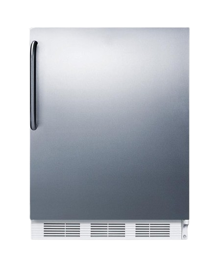 Summit 24" Wide Built-In Refrigerator-Freezer - CT661WBISSTB