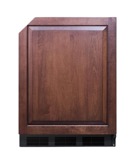 Summit 24" Wide Built-In Refrigerator-Freezer (Panel Not Included) - CT663BKBIIF