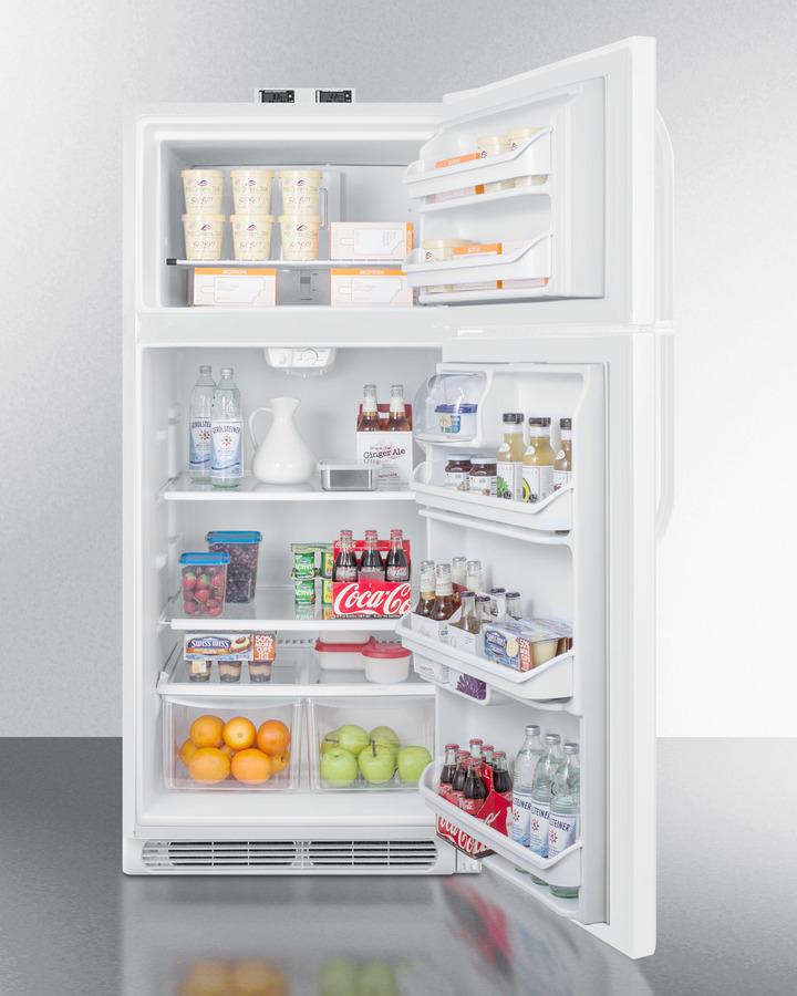 Summit 30" Wide Break Room Refrigerator-Freezer