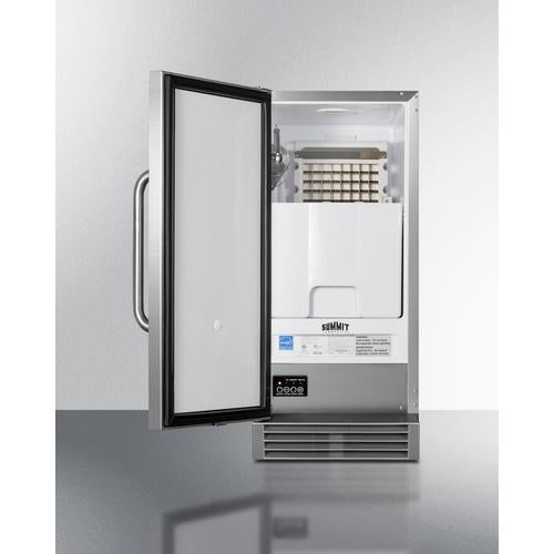 Summit Built-In 50 lb. Clear Icemaker ADA Compliant