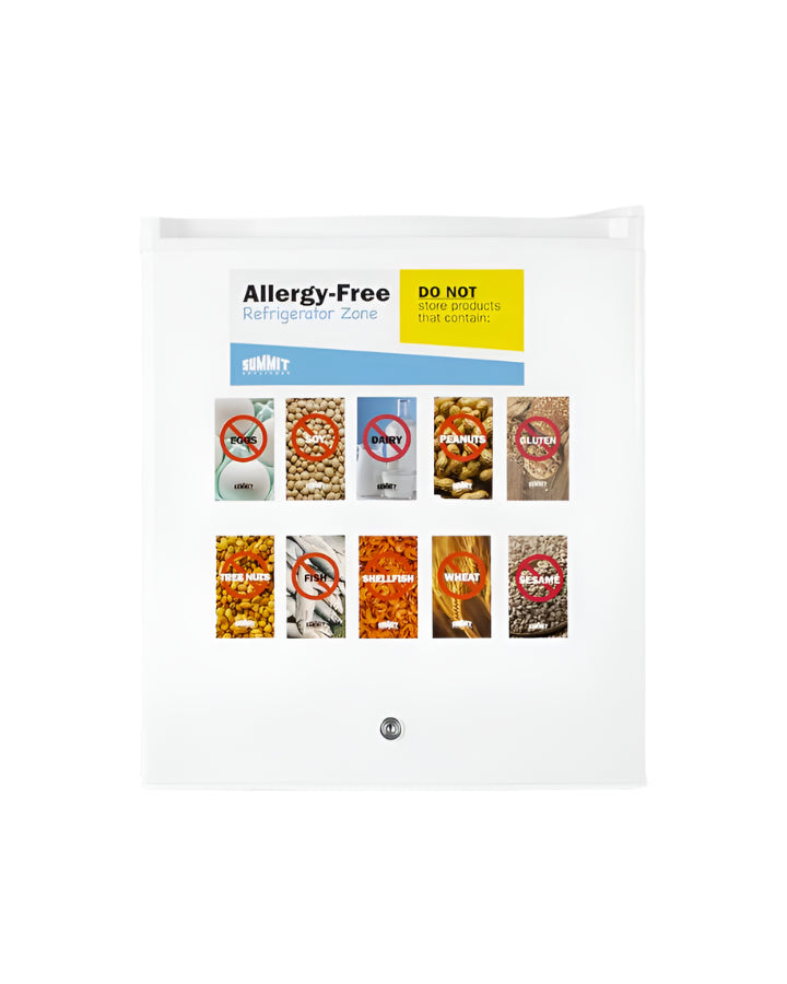 Summit Compact Allergy-Free All-Refrigerator