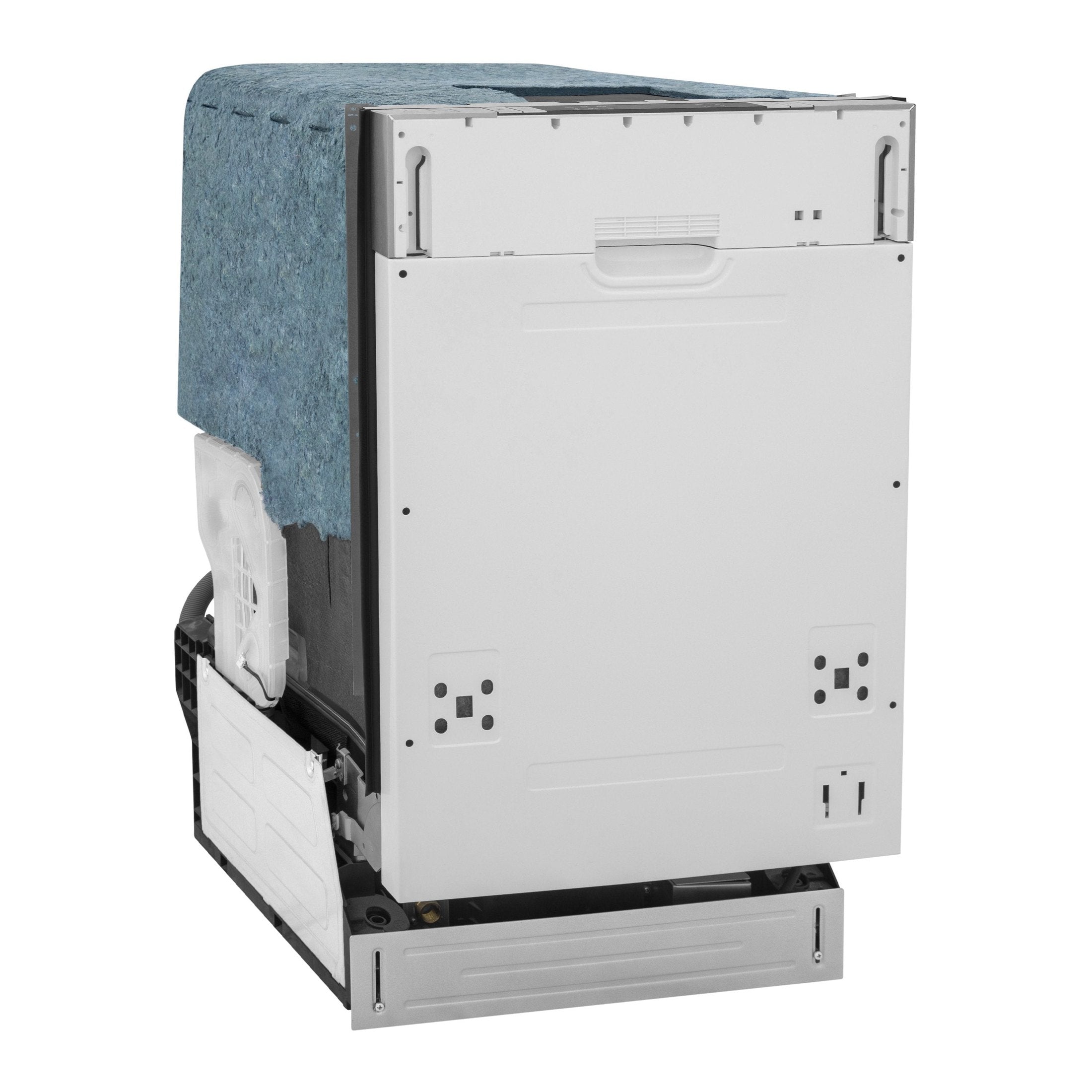 ZLINE 18" Top Control Dishwasher in Custom Panel 