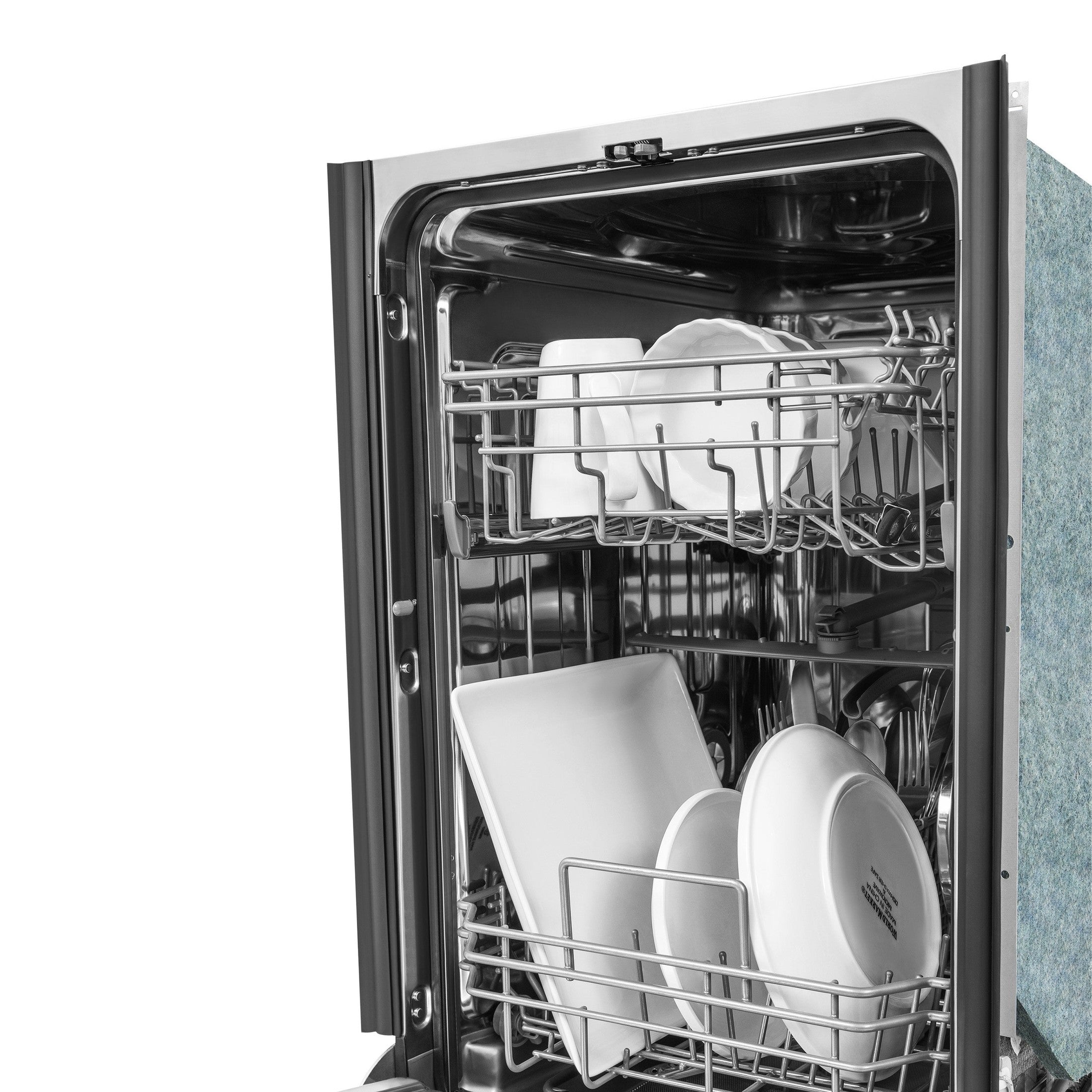 ZLINE 18" Top Control Dishwasher in Custom Panel 