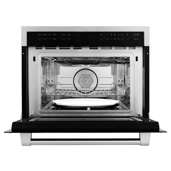 ZLINE 24" Built-in Convection Microwave Oven details inside
