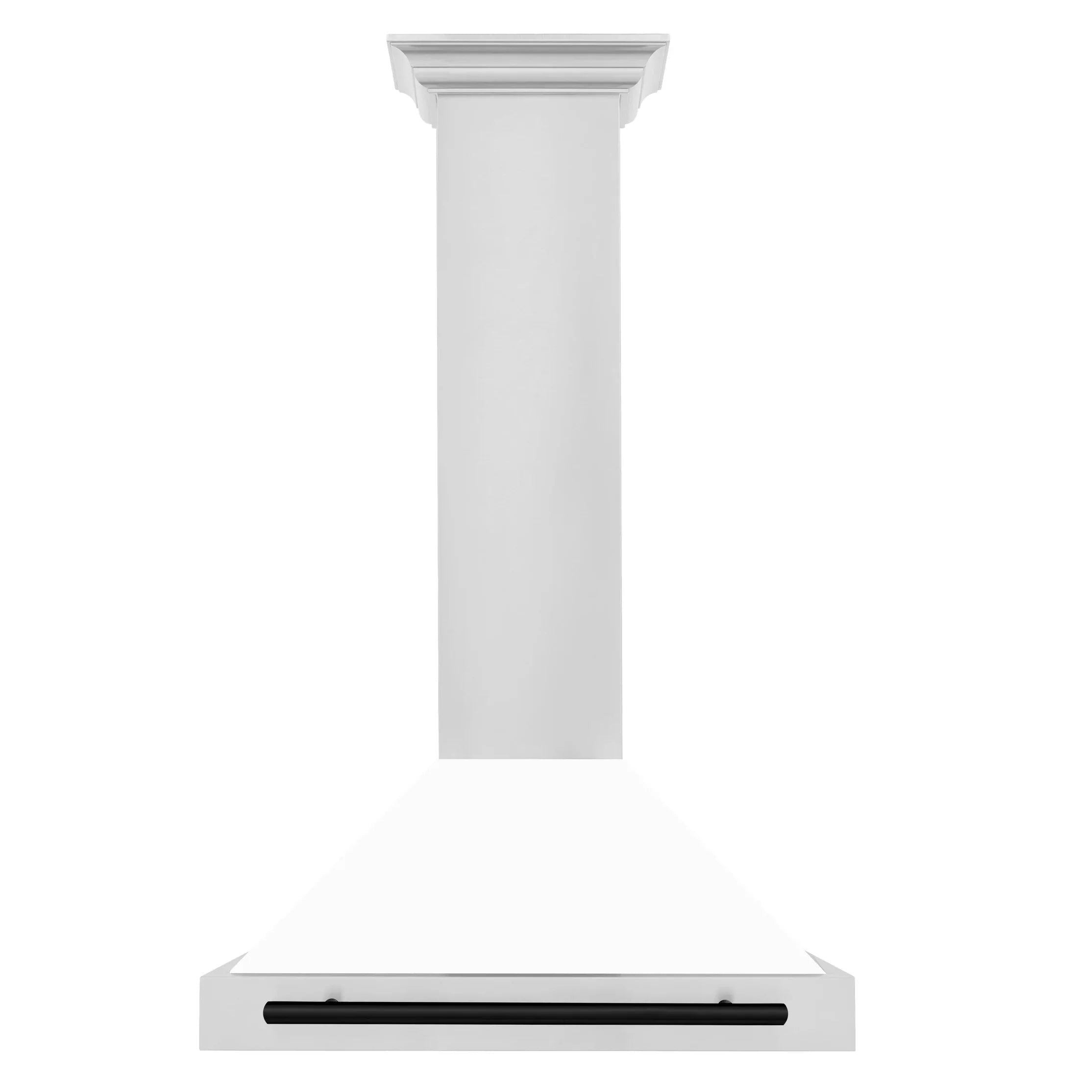 ZLINE 30" Autograph Edition Stainless Steel Range Hood with White Matte Shell