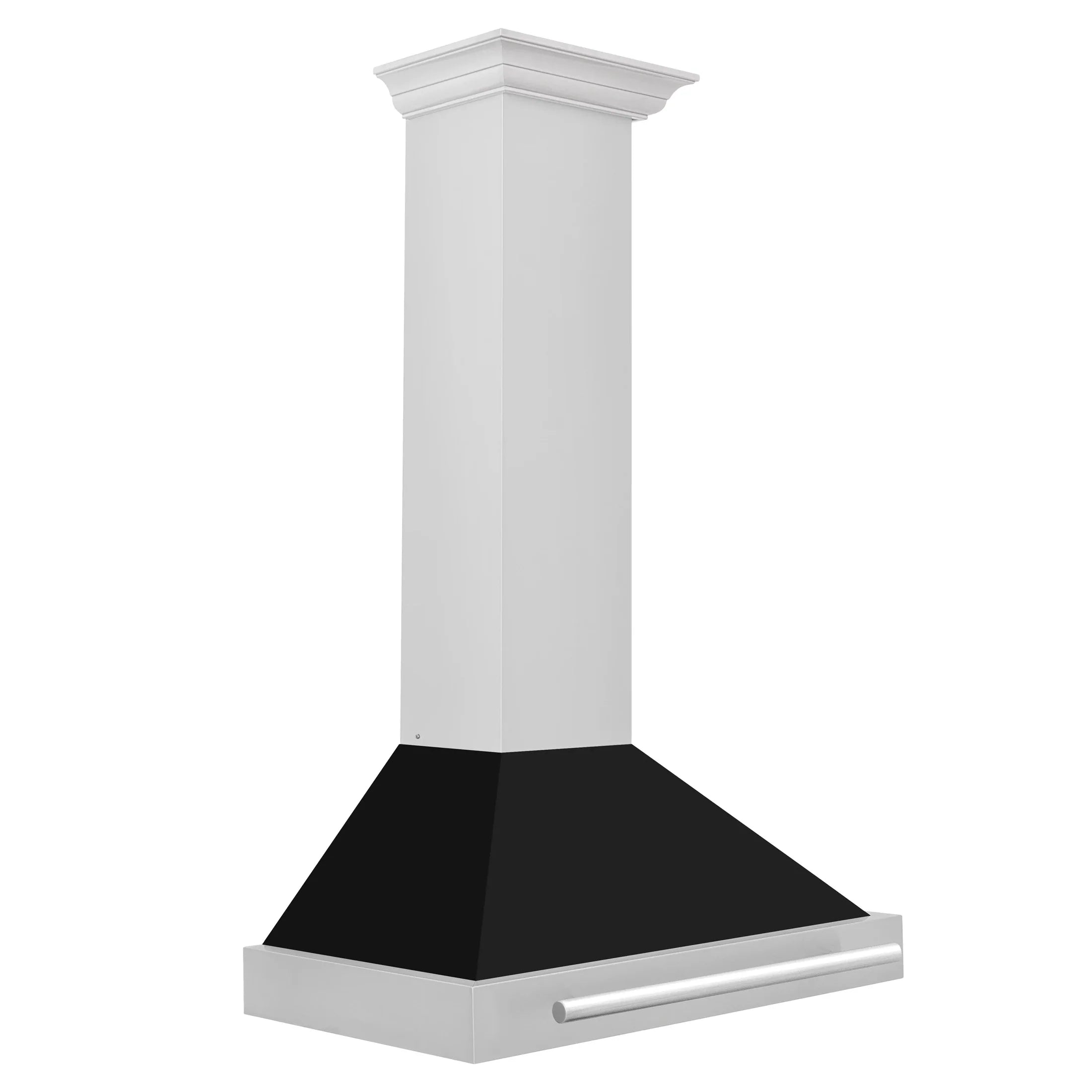 ZLINE 30" Stainless Steel Range Hood with Shell and Stainless Steel Handle