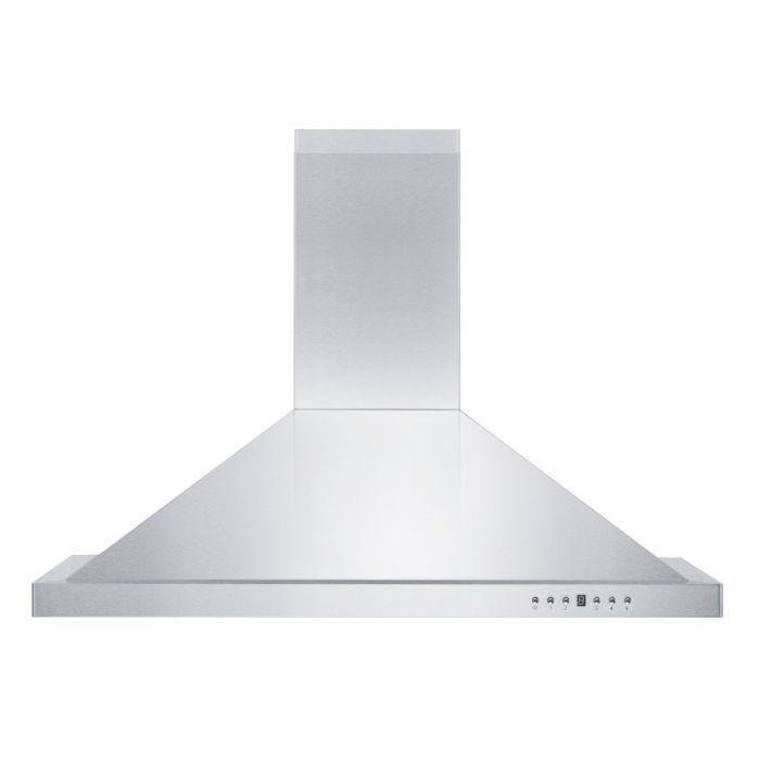 ZLINE Appliance Package - 36 in. Dual Fuel Range with DuraSnow® Door & 36 in. Range Hood - 2KP-RASNRH36