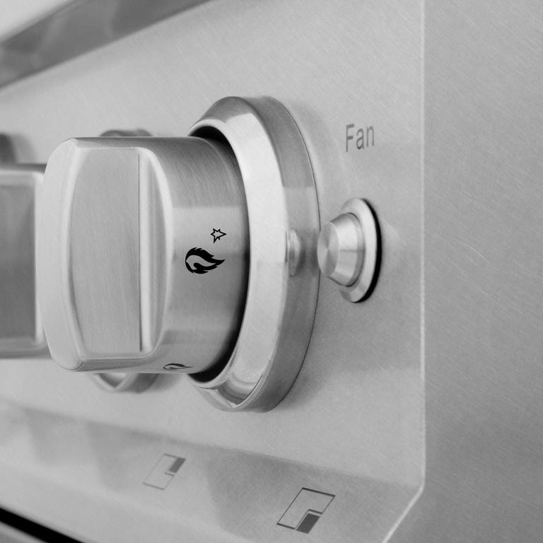 ZLINE Appliance Package - 36" Professional Gas Range in DuraSnow® with White Matte Door & 36" Range Hood Package - 2KP-RGSWMRH36