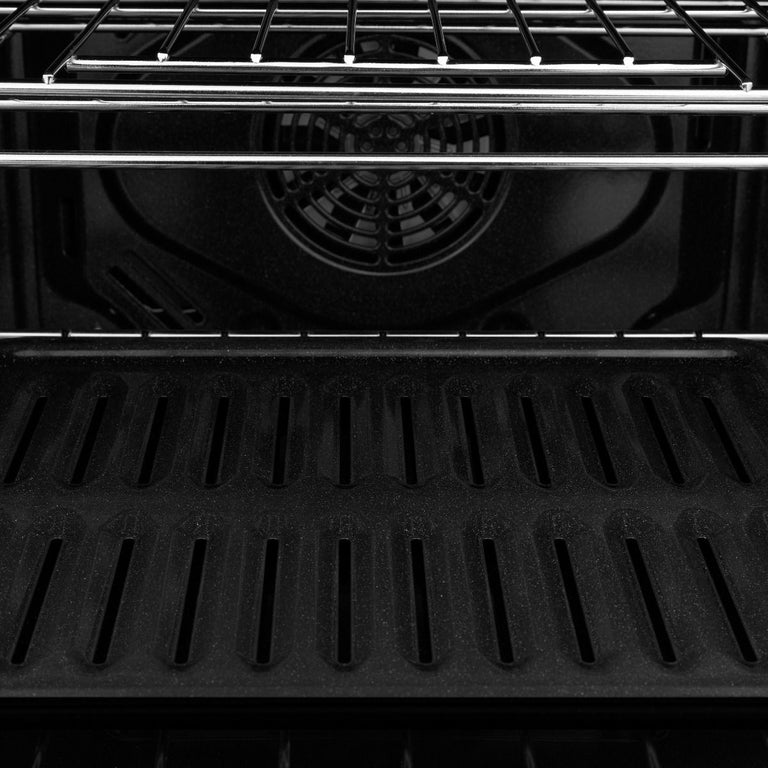 ZLINE 4-Piece Appliance Package - 30 In. Rangetop, Range Hood, Refrigerator, and Double Wall Oven in Stainless Steel - 4KPR-RTRH30-AWS
